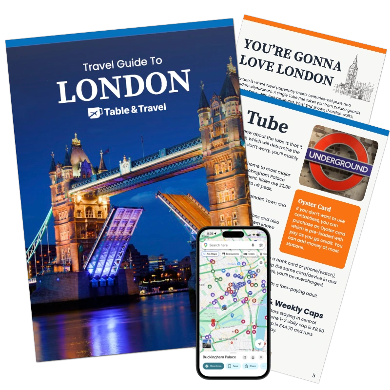 London travel guide cover